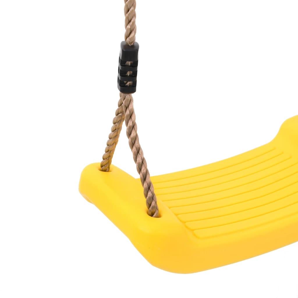 Outdoor Swing Seat For Kids Single With Adjustable Rope