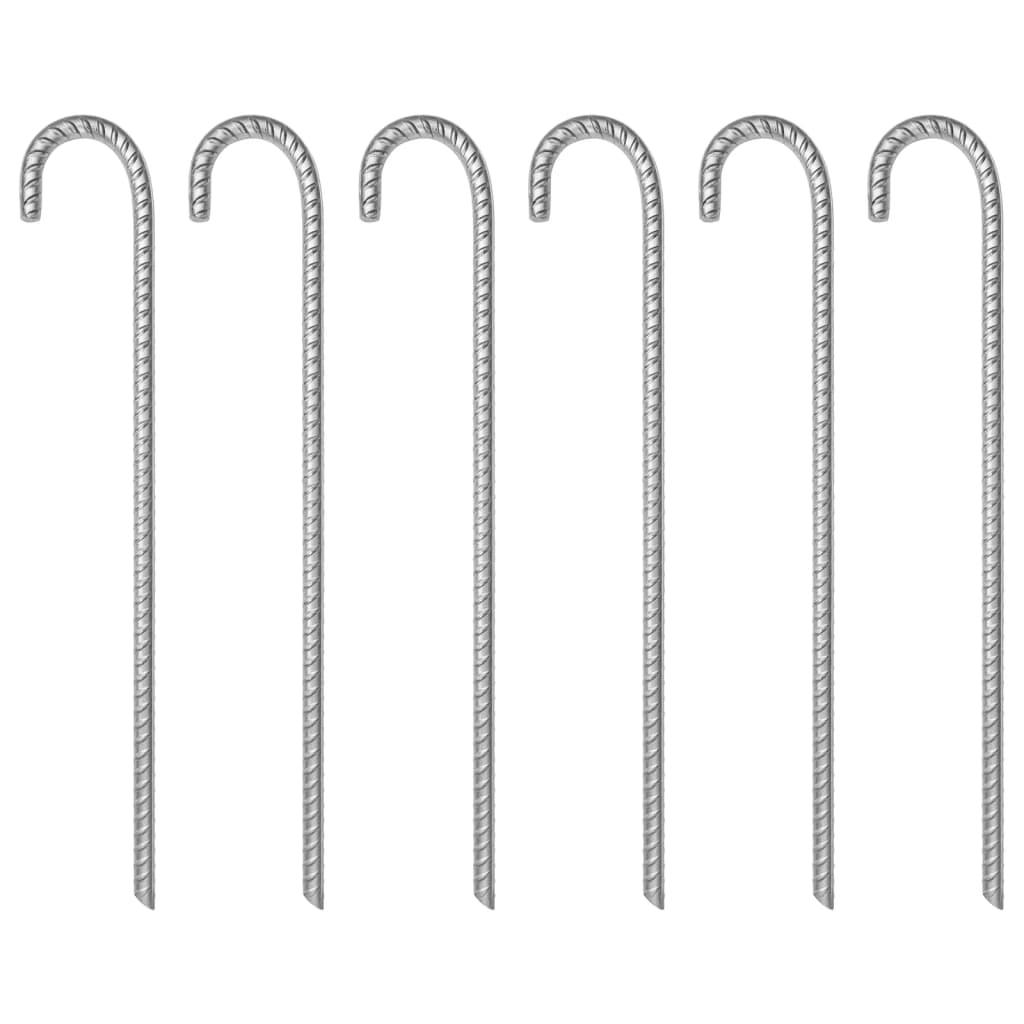 Tent Pegs 12 Pcs Ø10 Mm Galvanised Steel