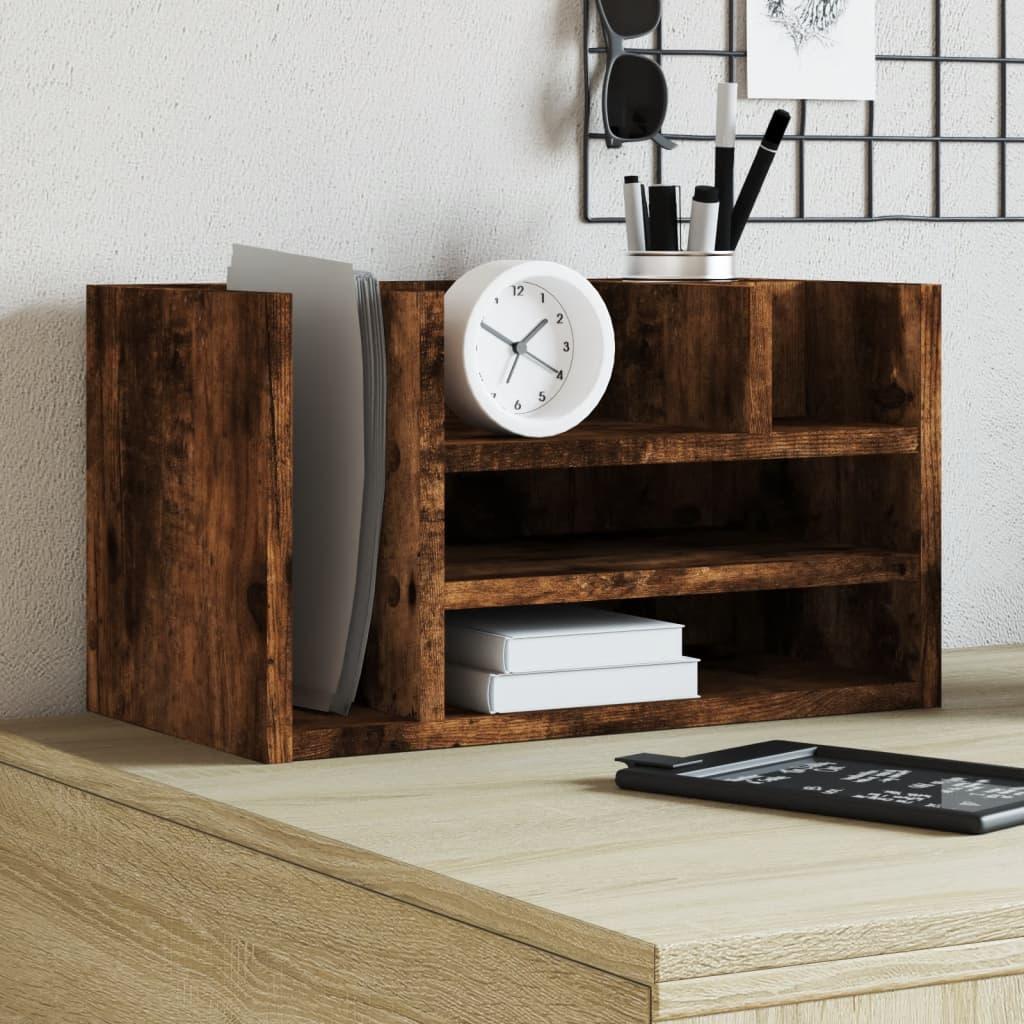 Desk Organiser 44.5X24X25 Cm Engineered Wood