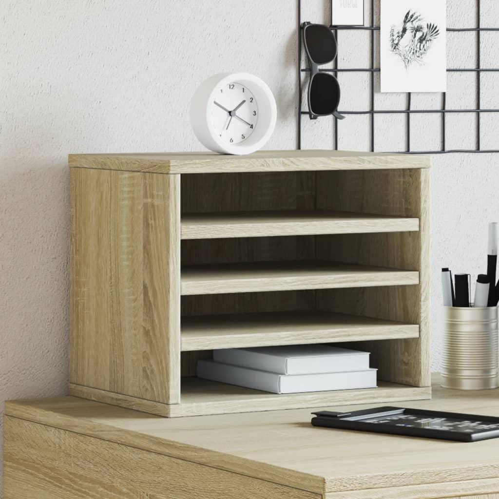 Desk Organiser 36X26X29.5 Cm Engineered Wood