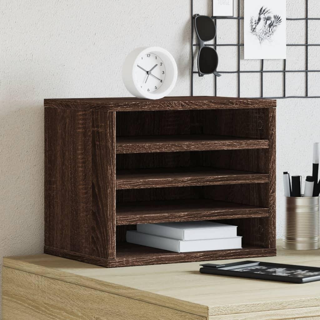 Desk Organiser 36X26X29.5 Cm Engineered Wood