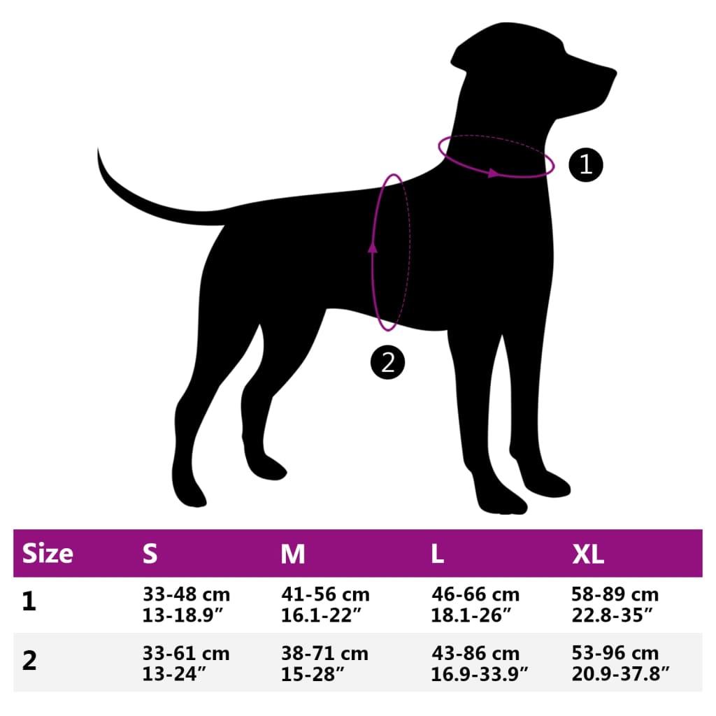 Trendyproduct.co.uk Dog Harness With Reflective Stripes Adjustable vidaXL Animals & Pet Supplies Animals & Pet Supplies > Pet Supplies > Dog Supplies Dog Supplies parcel Pet Supplies vidaXL