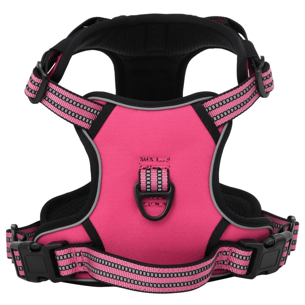 Trendyproduct.co.uk Dog Harness With Reflective Stripes Adjustable vidaXL Animals & Pet Supplies Animals & Pet Supplies > Pet Supplies > Dog Supplies Dog Supplies parcel Pet Supplies vidaXL